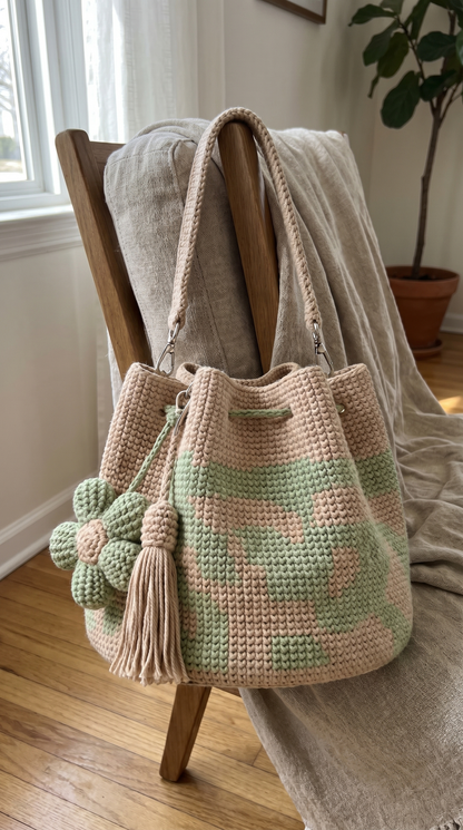 Crochet Flower Bag