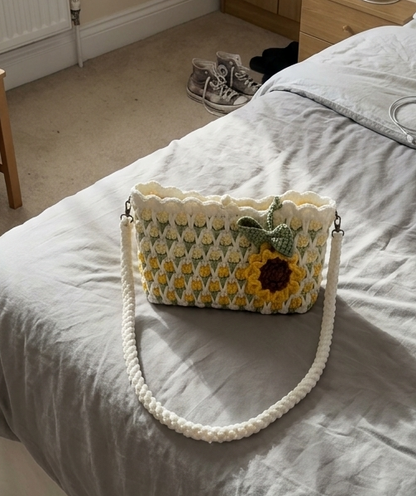 Flower Crochet Bag